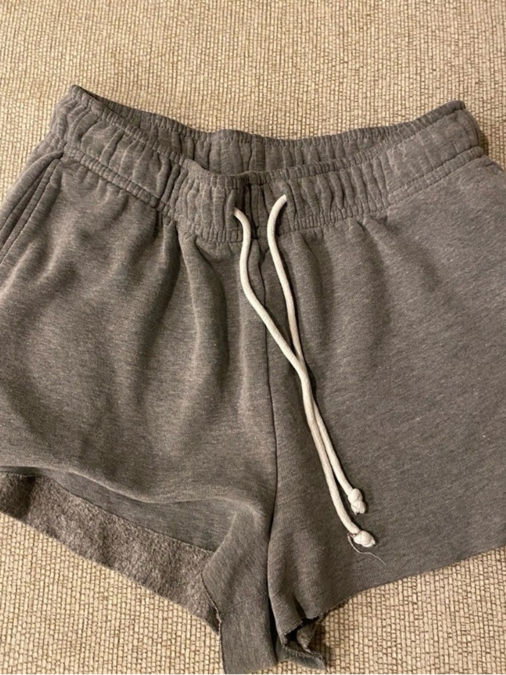 wild fable Heather Gray Elastic-Waist Athletic Shorts
